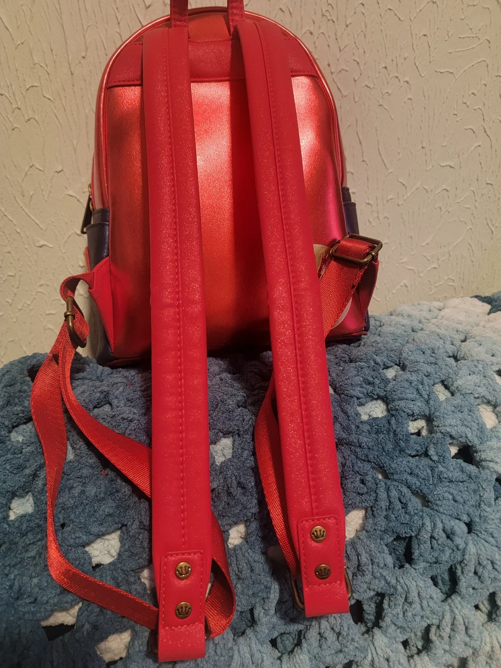 Loungefly × Infinity Saga Marvel Metallic Doctor Strange Cosplay Mini Backpack